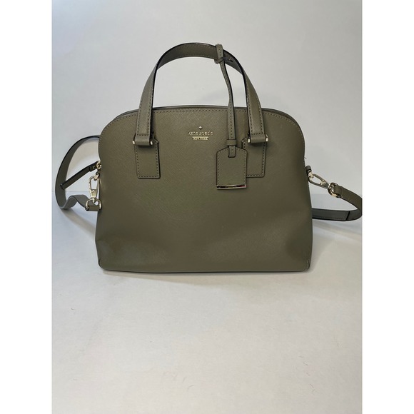 Kate Spade New York Handbags - Kate Spade Cameron Street‎ Lottie Satchel Bag in Olive Green Excellent